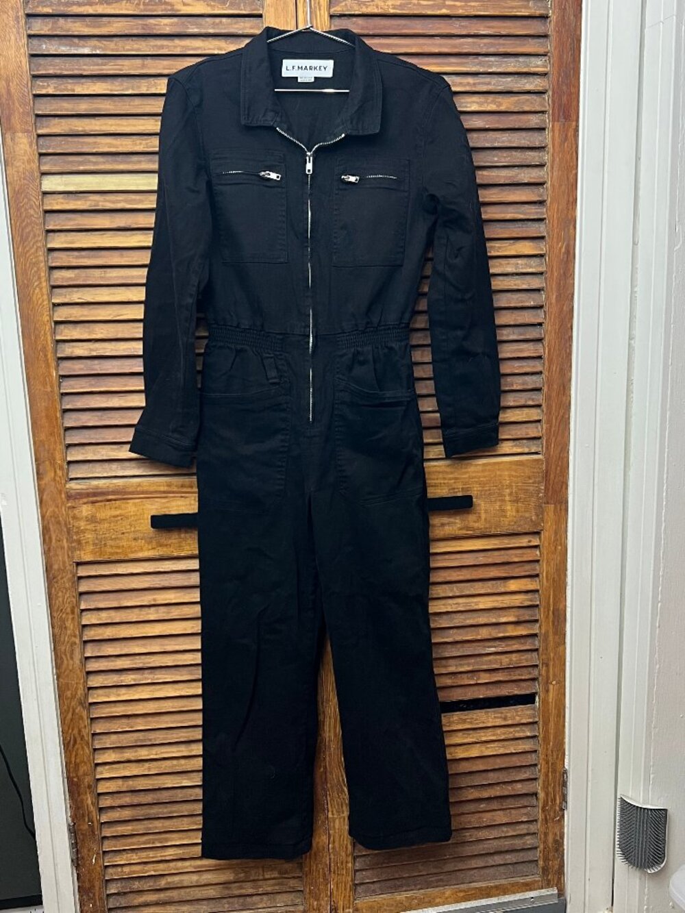 LF Markey Danny jumpsuit/boilersuit, black, 4